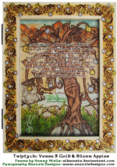 Song of Wandering Aengus Triptych Panel 3